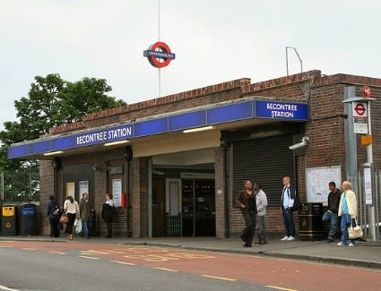 Becontree Tube Station, London